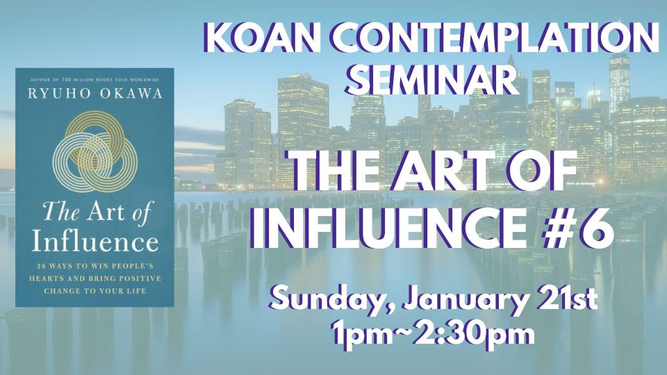 Art of Influence seminar part 6