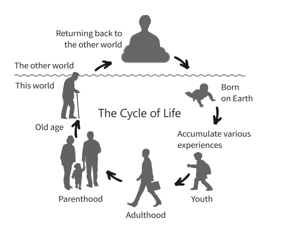 We create a rough life plan before we are born